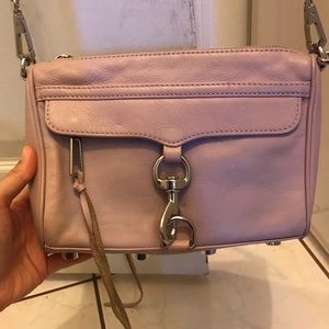 Rebecca minkoff bag in dusty rose colour